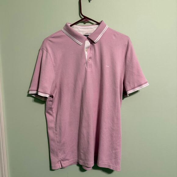 Michael Kors Pink Polo Shirt Classic Design - Picture 1 of 1